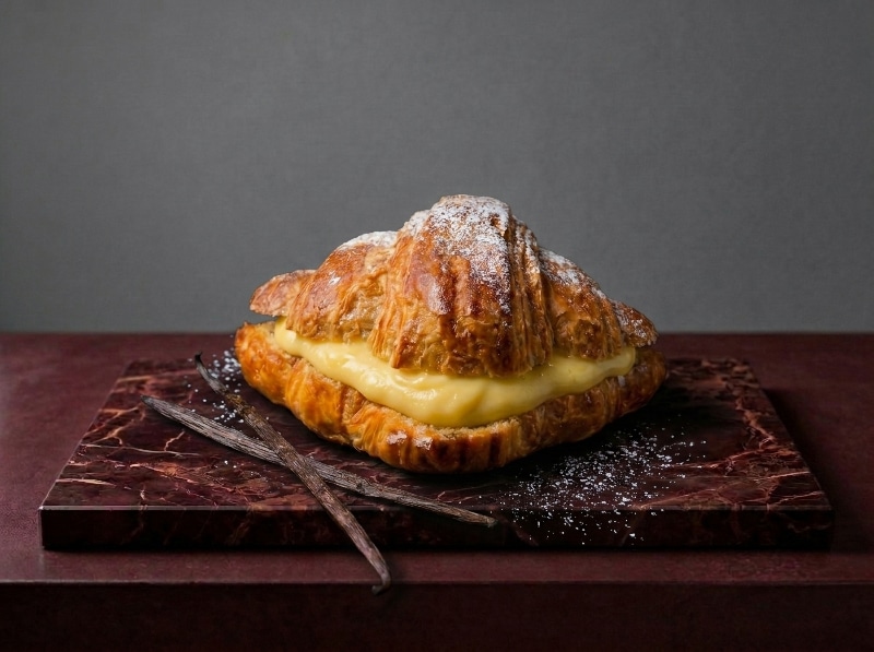 Croissant Vegano crema pasticcera