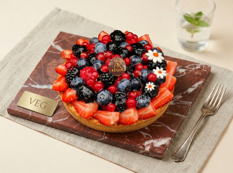 Crostata con frutti Bosco VEG