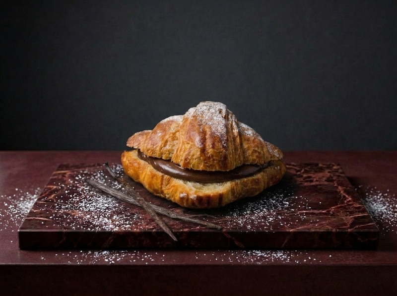 Croissant vegano Crema cioccolato