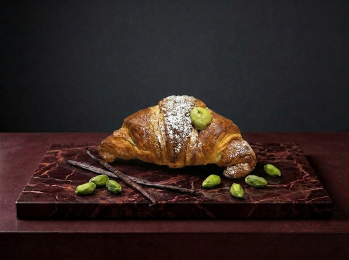 Croissant vegano pistacchio